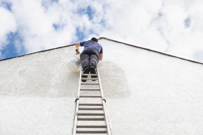 Peinture extérieure à Linghem — façades et ravalement
